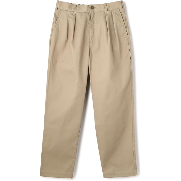 Amazon | [Schott NYC] [ショット] TC DOUBLE PLEATED WIDE PANTS/2